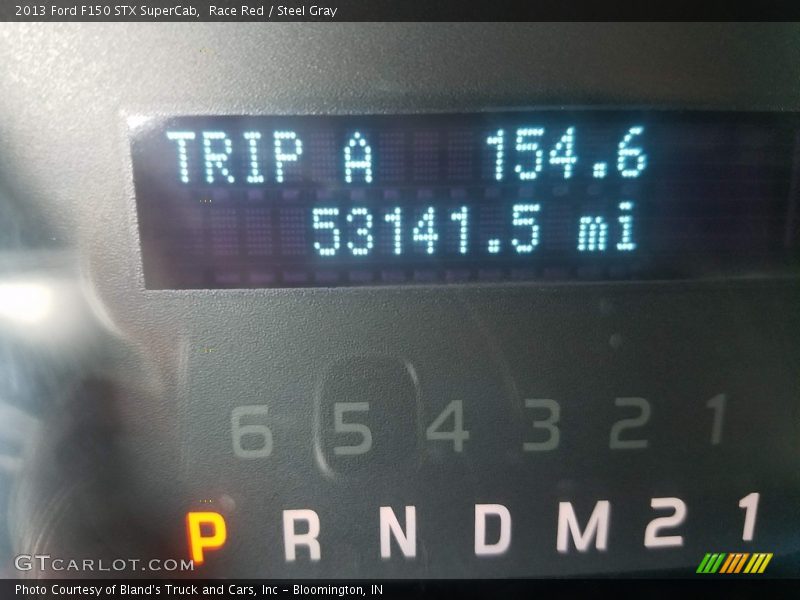 Race Red / Steel Gray 2013 Ford F150 STX SuperCab