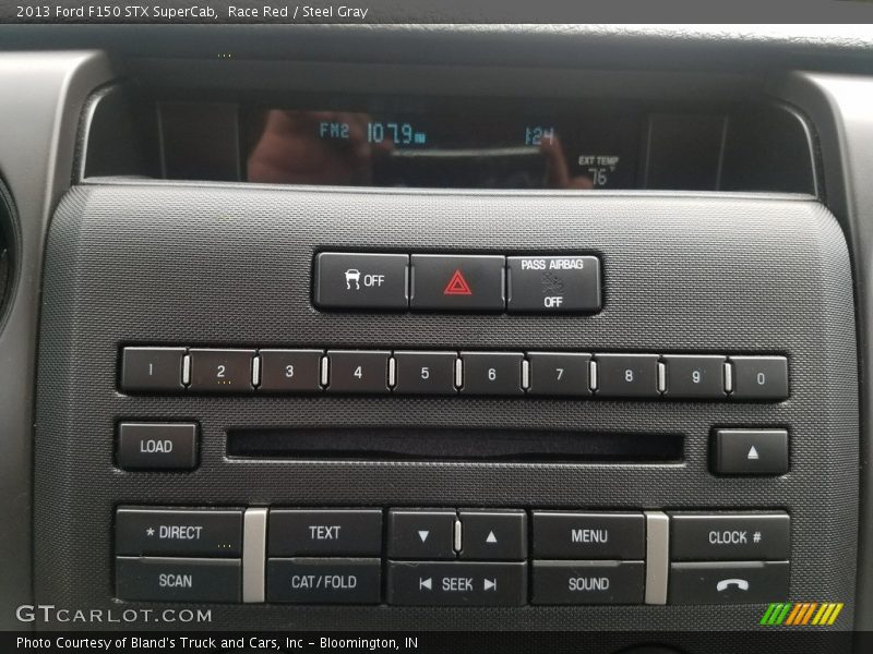 Race Red / Steel Gray 2013 Ford F150 STX SuperCab