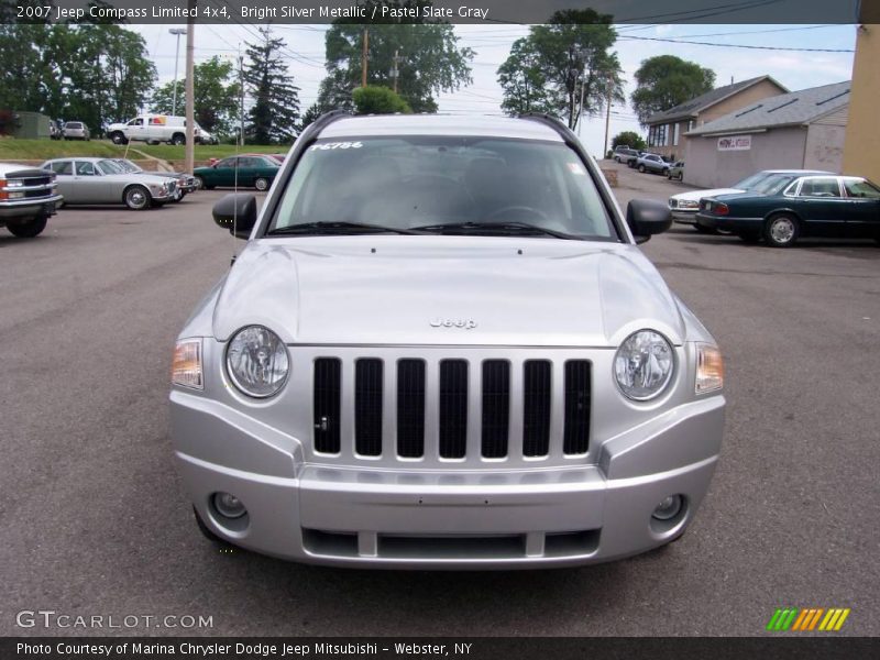 Bright Silver Metallic / Pastel Slate Gray 2007 Jeep Compass Limited 4x4