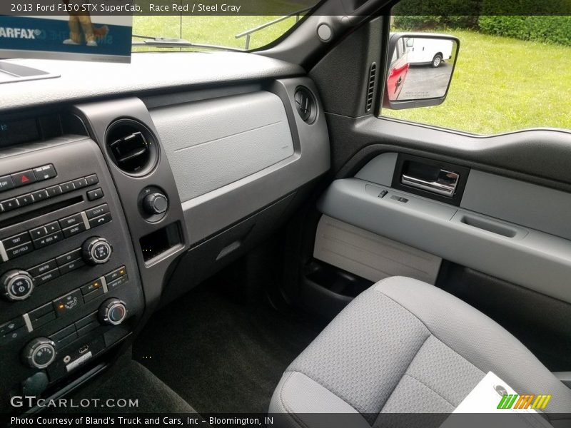 Race Red / Steel Gray 2013 Ford F150 STX SuperCab
