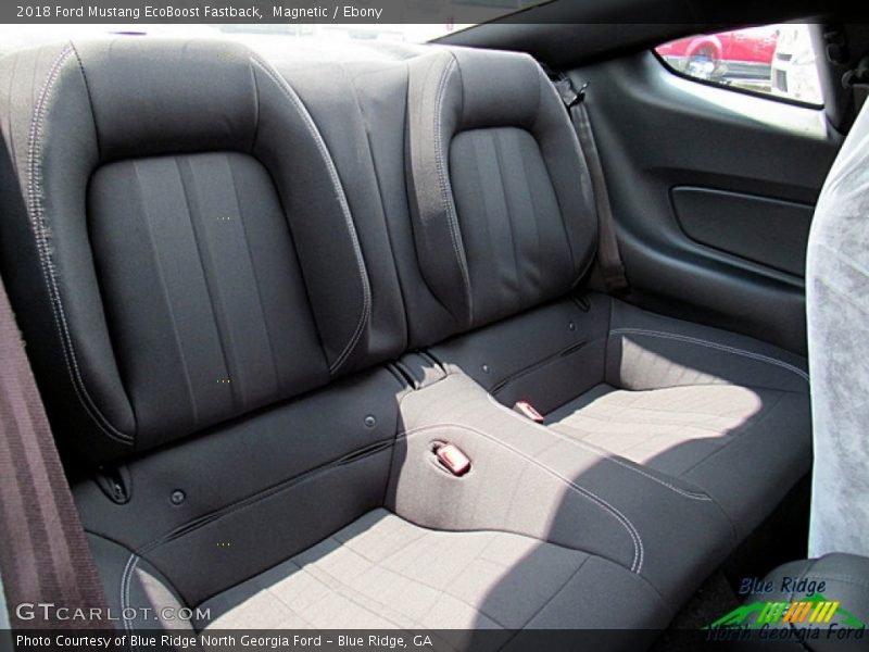 Magnetic / Ebony 2018 Ford Mustang EcoBoost Fastback