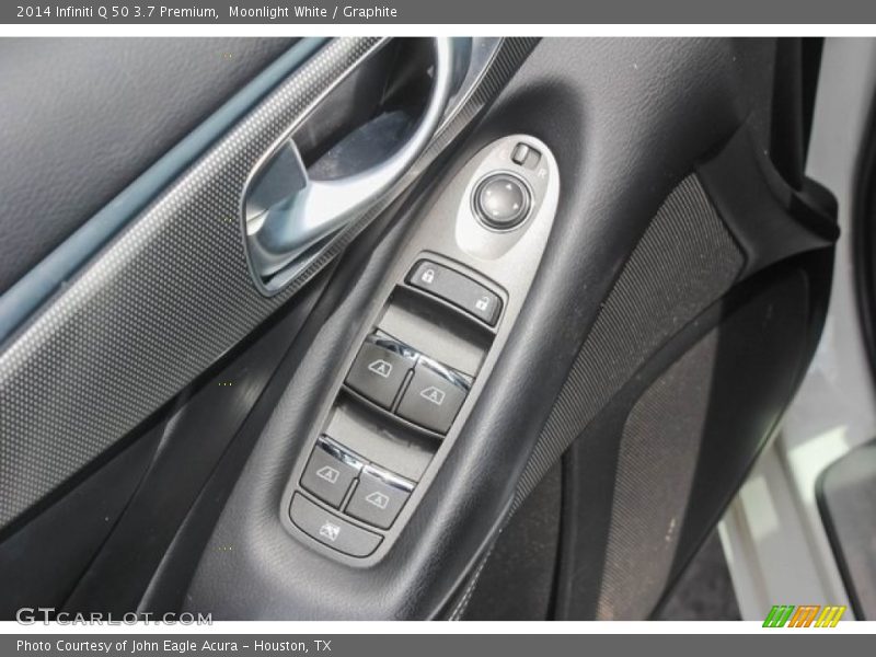 Moonlight White / Graphite 2014 Infiniti Q 50 3.7 Premium