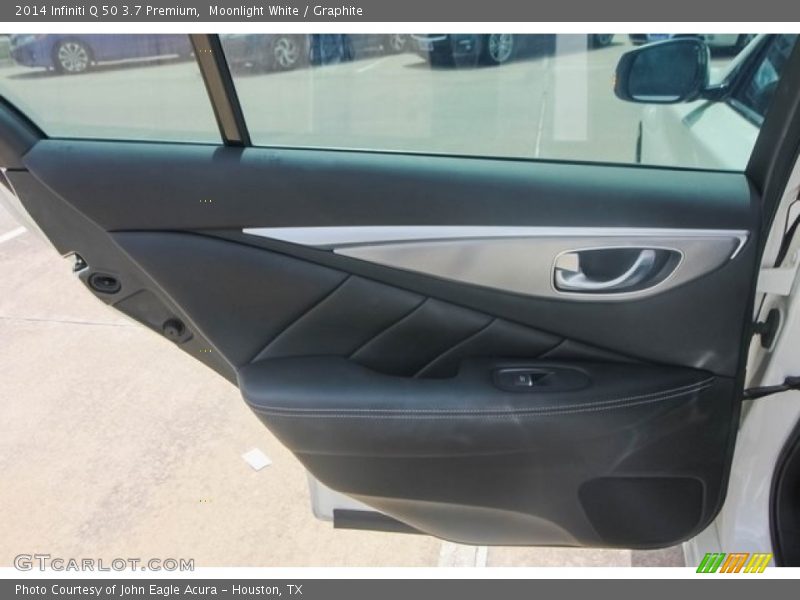 Moonlight White / Graphite 2014 Infiniti Q 50 3.7 Premium