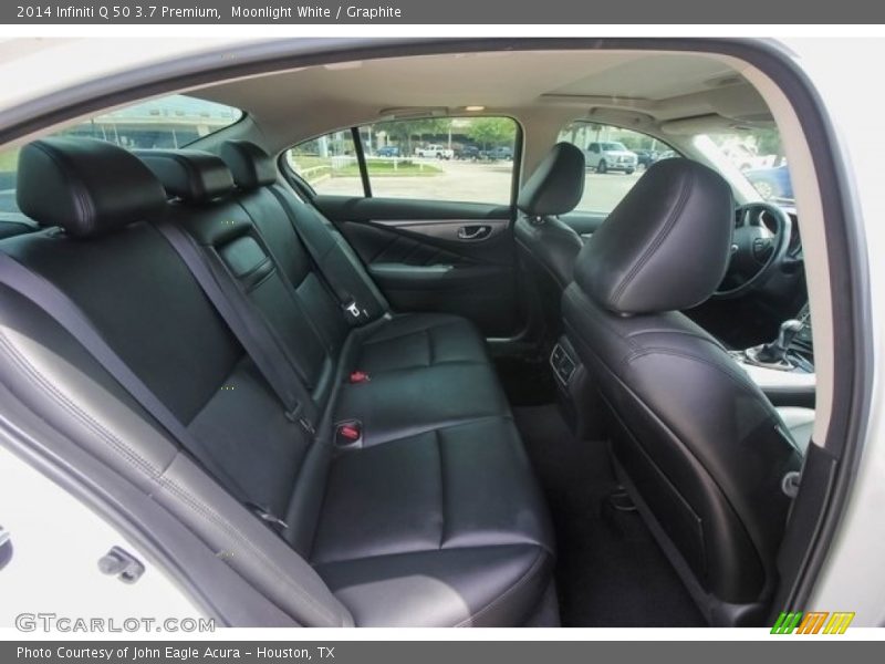 Moonlight White / Graphite 2014 Infiniti Q 50 3.7 Premium