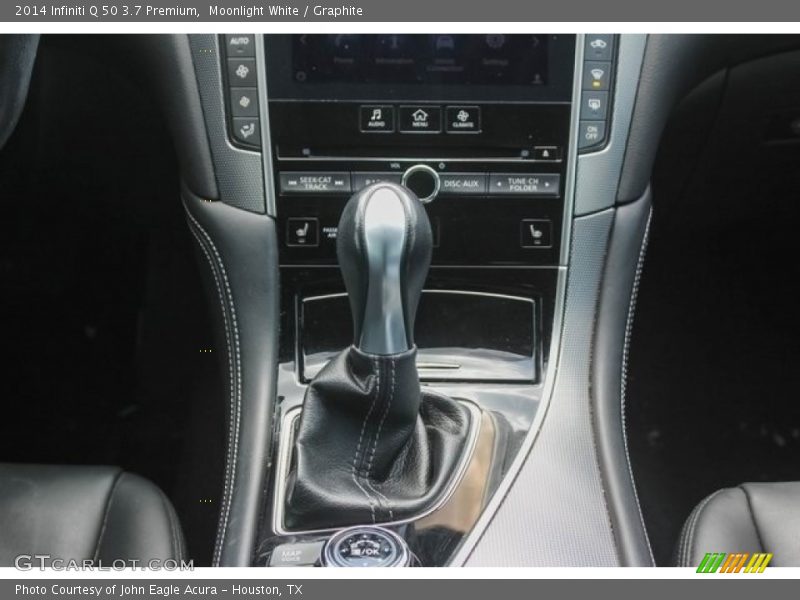 Moonlight White / Graphite 2014 Infiniti Q 50 3.7 Premium
