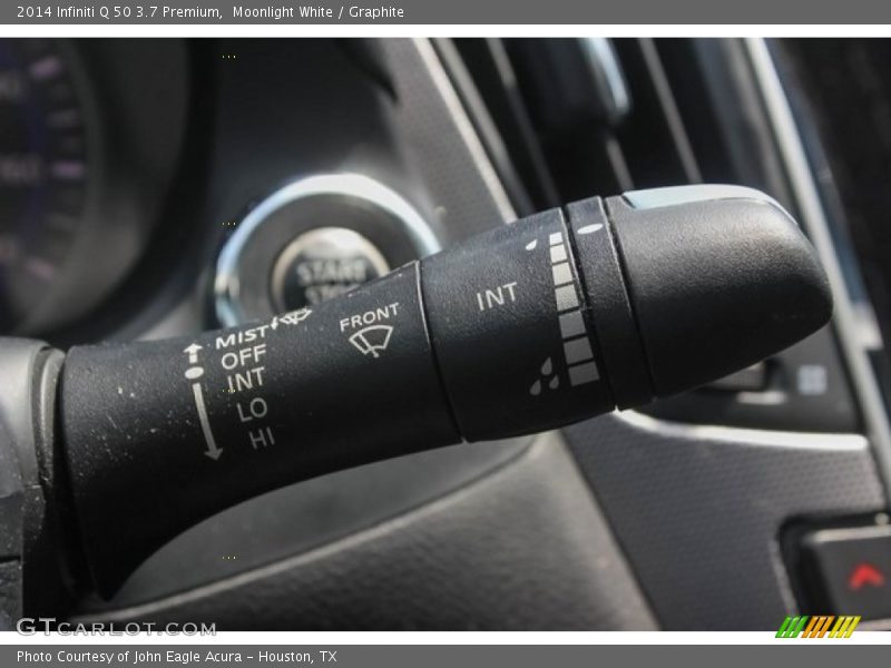 Moonlight White / Graphite 2014 Infiniti Q 50 3.7 Premium