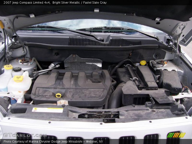 Bright Silver Metallic / Pastel Slate Gray 2007 Jeep Compass Limited 4x4