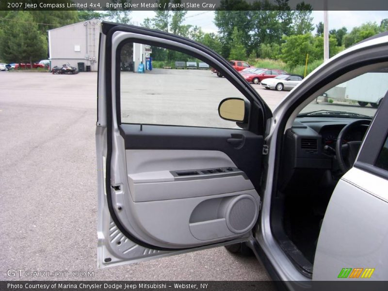 Bright Silver Metallic / Pastel Slate Gray 2007 Jeep Compass Limited 4x4