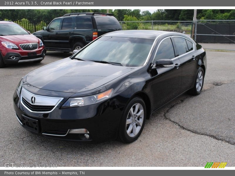 Crystal Black Pearl / Parchment 2012 Acura TL 3.5