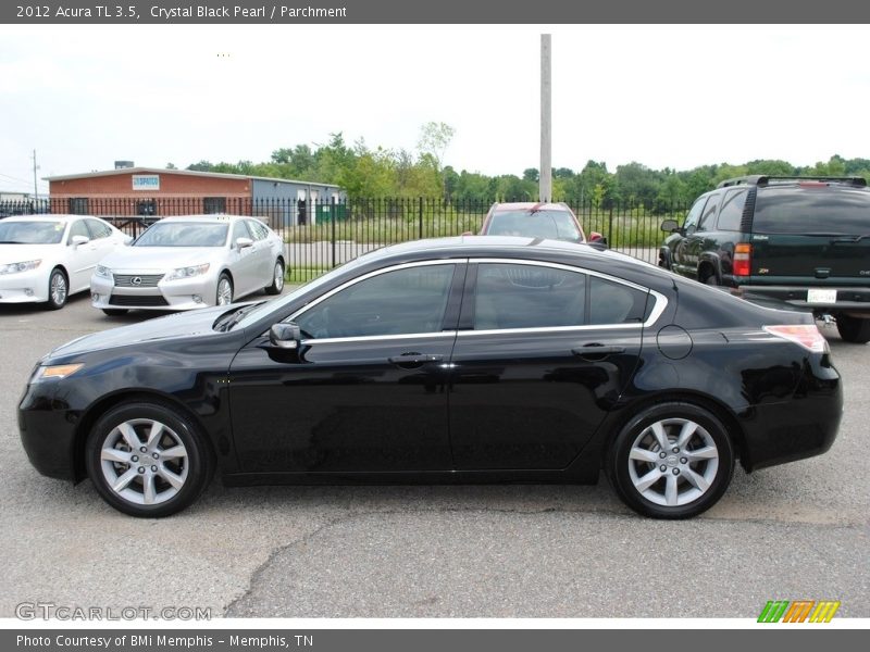 Crystal Black Pearl / Parchment 2012 Acura TL 3.5