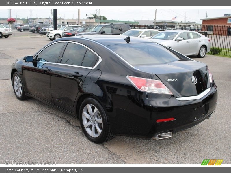 Crystal Black Pearl / Parchment 2012 Acura TL 3.5
