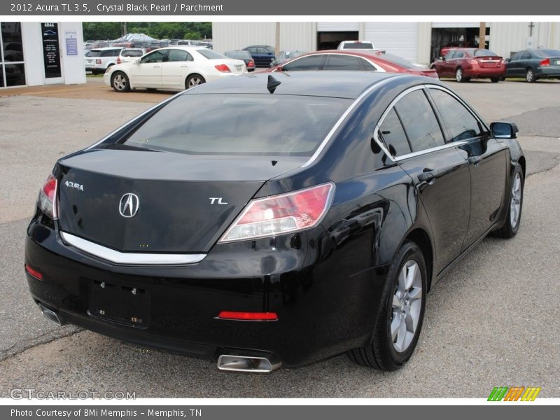 Crystal Black Pearl / Parchment 2012 Acura TL 3.5