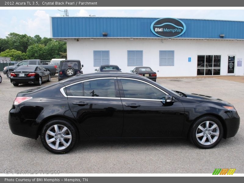 Crystal Black Pearl / Parchment 2012 Acura TL 3.5