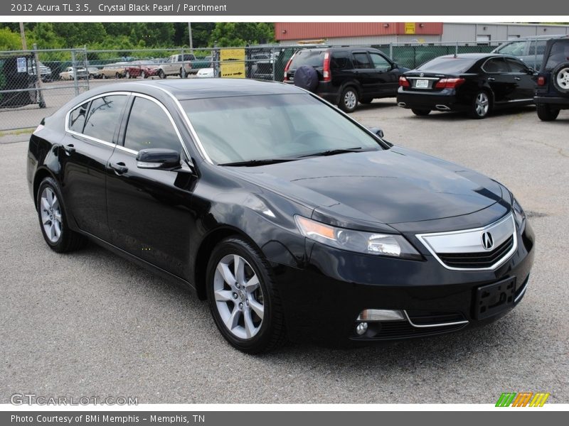 Crystal Black Pearl / Parchment 2012 Acura TL 3.5