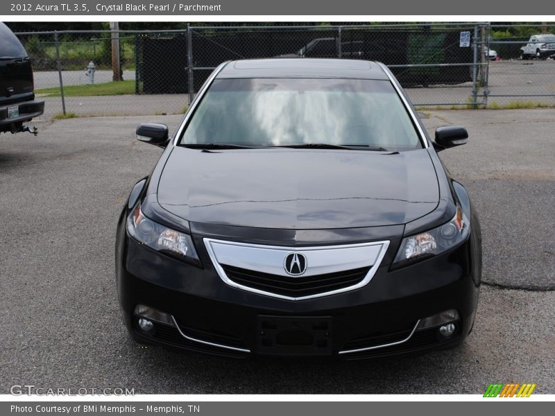 Crystal Black Pearl / Parchment 2012 Acura TL 3.5