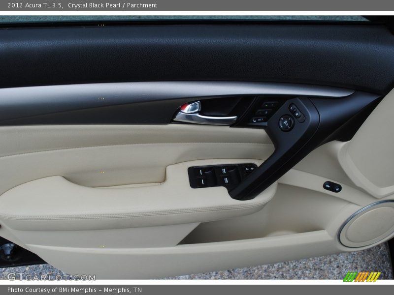 Crystal Black Pearl / Parchment 2012 Acura TL 3.5