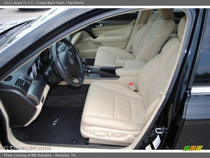 Crystal Black Pearl / Parchment 2012 Acura TL 3.5