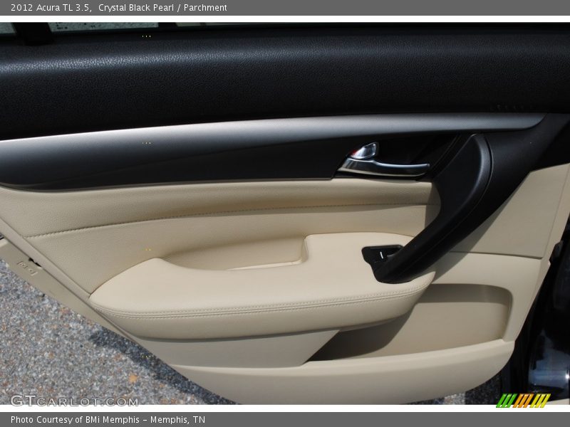 Crystal Black Pearl / Parchment 2012 Acura TL 3.5