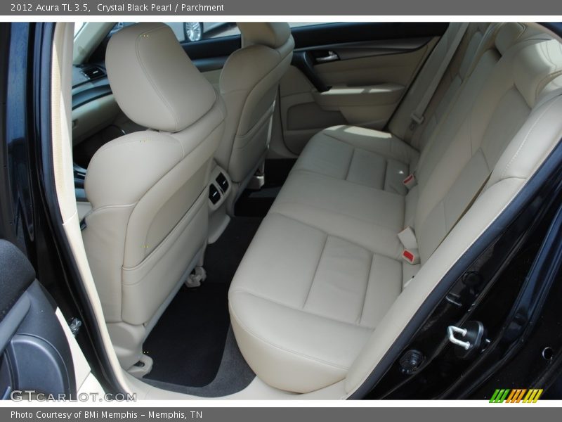 Crystal Black Pearl / Parchment 2012 Acura TL 3.5