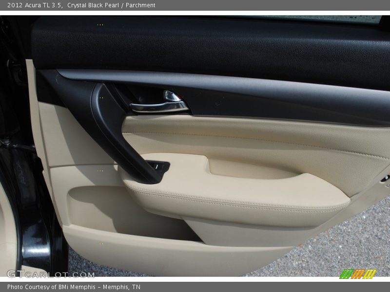 Crystal Black Pearl / Parchment 2012 Acura TL 3.5