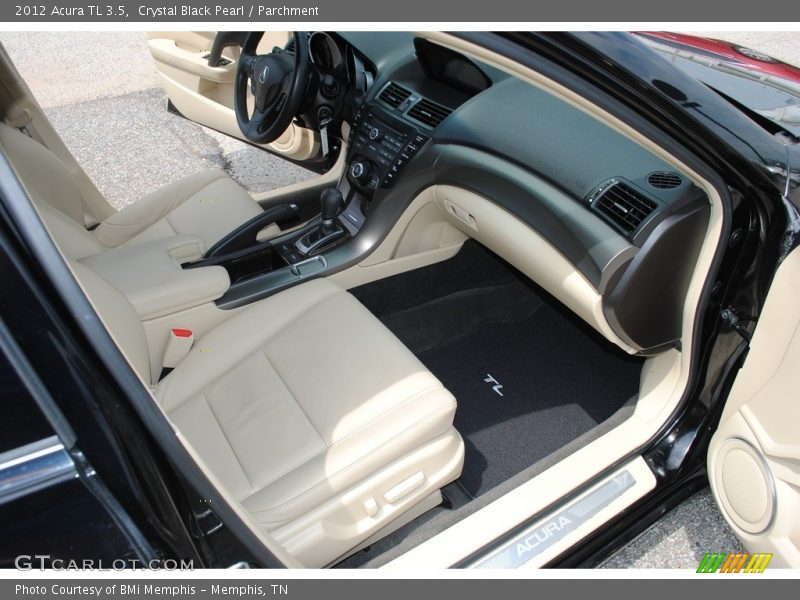Crystal Black Pearl / Parchment 2012 Acura TL 3.5