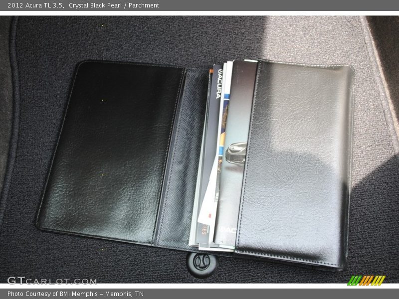 Crystal Black Pearl / Parchment 2012 Acura TL 3.5