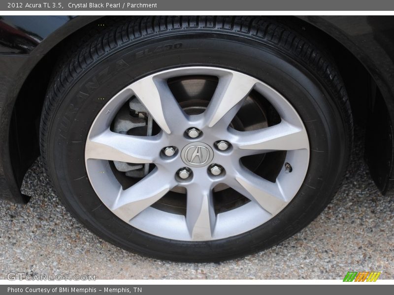 Crystal Black Pearl / Parchment 2012 Acura TL 3.5