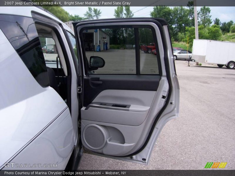 Bright Silver Metallic / Pastel Slate Gray 2007 Jeep Compass Limited 4x4