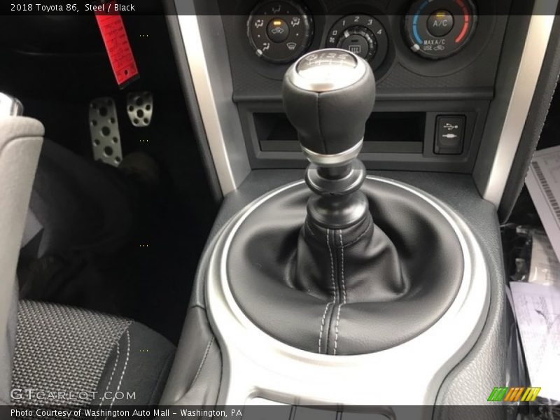  2018 86  6 Speed Manual Shifter