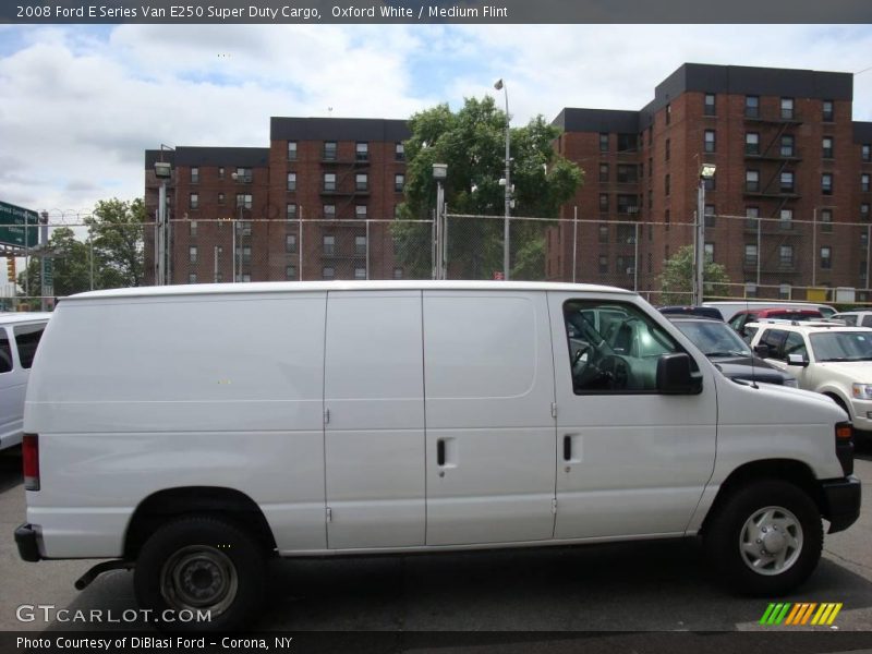 Oxford White / Medium Flint 2008 Ford E Series Van E250 Super Duty Cargo