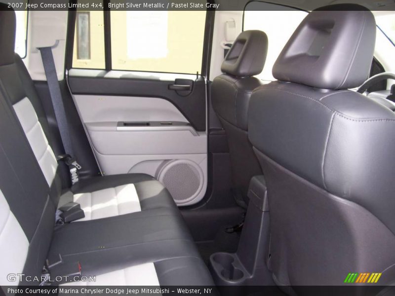 Bright Silver Metallic / Pastel Slate Gray 2007 Jeep Compass Limited 4x4