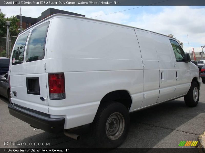 Oxford White / Medium Flint 2008 Ford E Series Van E250 Super Duty Cargo