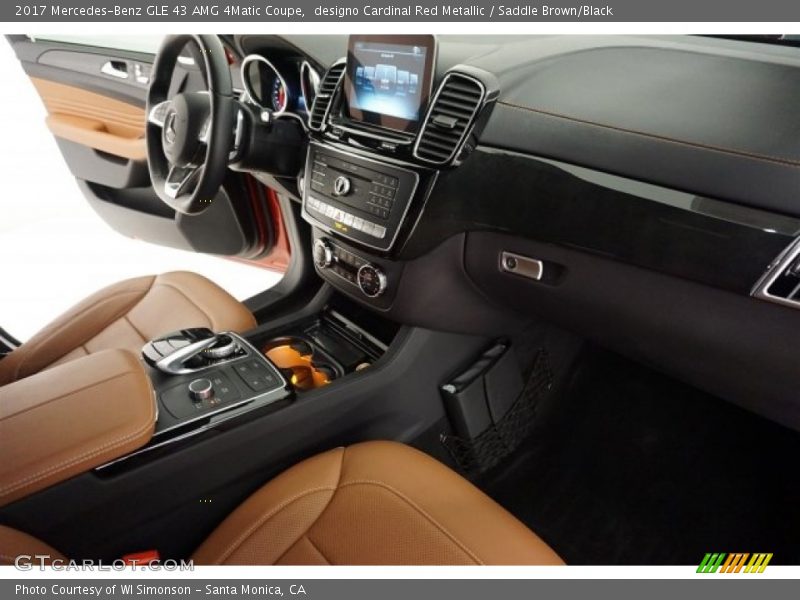 designo Cardinal Red Metallic / Saddle Brown/Black 2017 Mercedes-Benz GLE 43 AMG 4Matic Coupe
