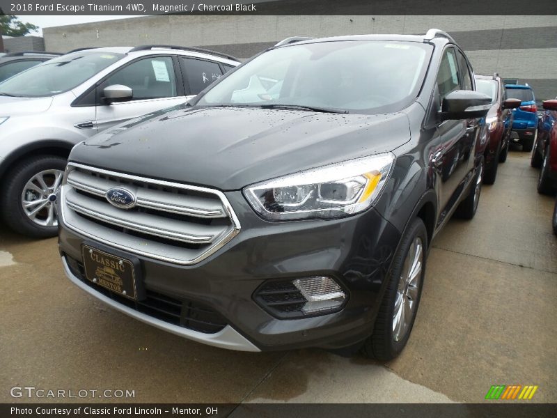 Magnetic / Charcoal Black 2018 Ford Escape Titanium 4WD