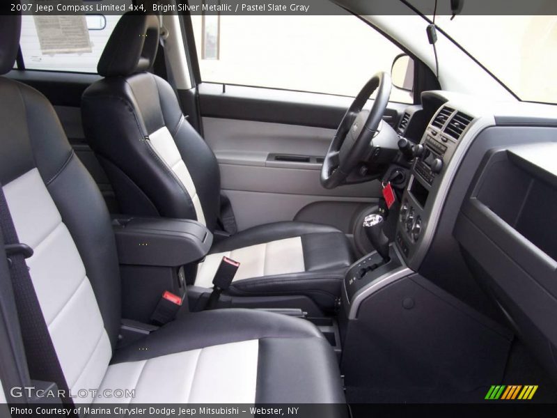 Bright Silver Metallic / Pastel Slate Gray 2007 Jeep Compass Limited 4x4