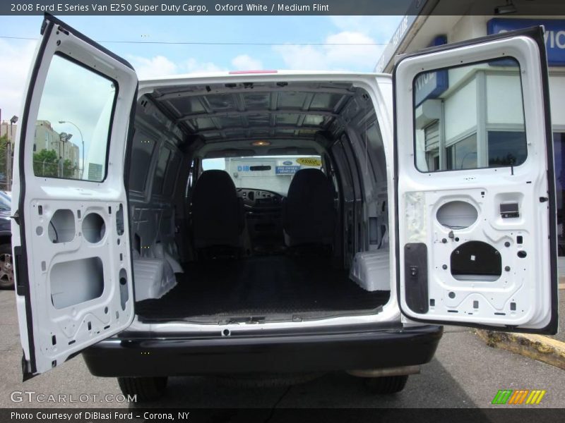 Oxford White / Medium Flint 2008 Ford E Series Van E250 Super Duty Cargo
