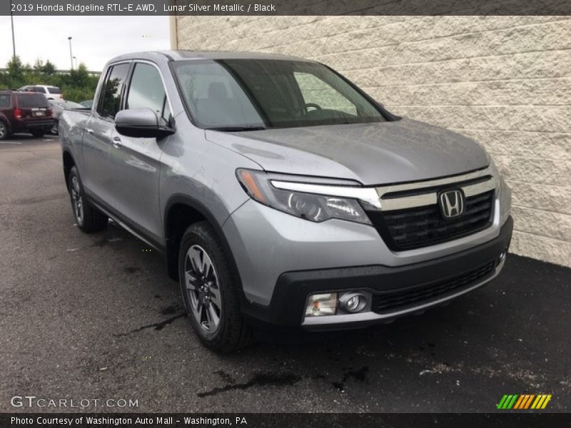 Lunar Silver Metallic / Black 2019 Honda Ridgeline RTL-E AWD