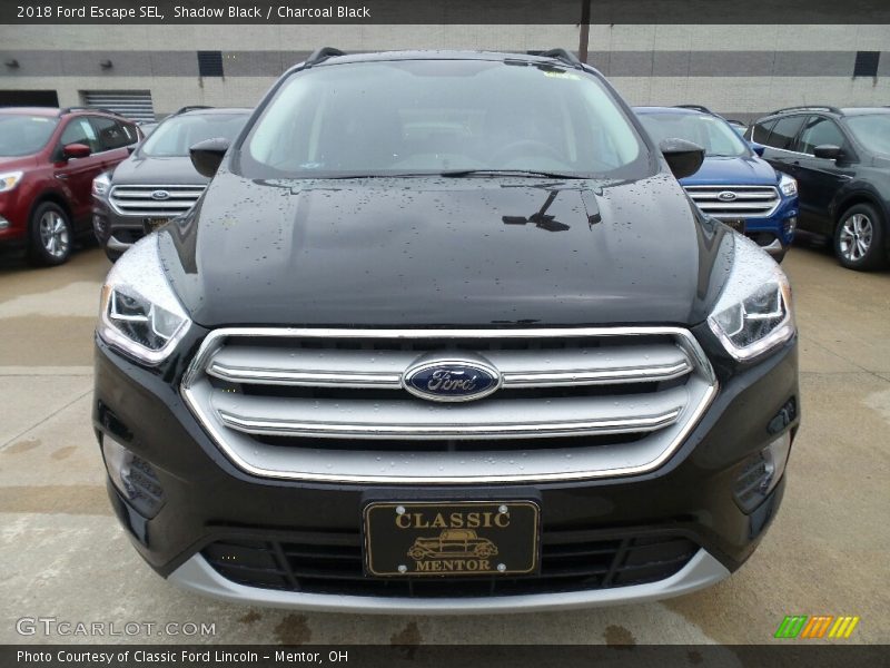 Shadow Black / Charcoal Black 2018 Ford Escape SEL