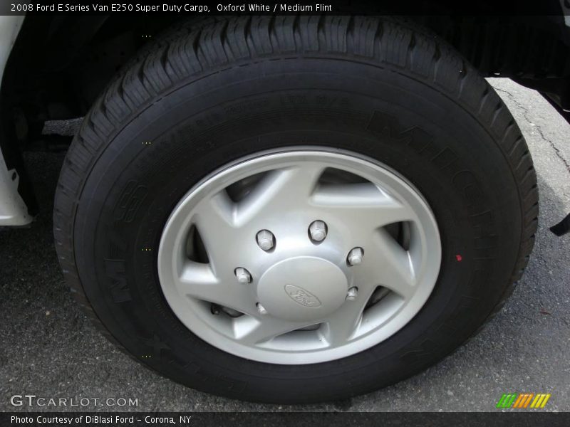 Oxford White / Medium Flint 2008 Ford E Series Van E250 Super Duty Cargo