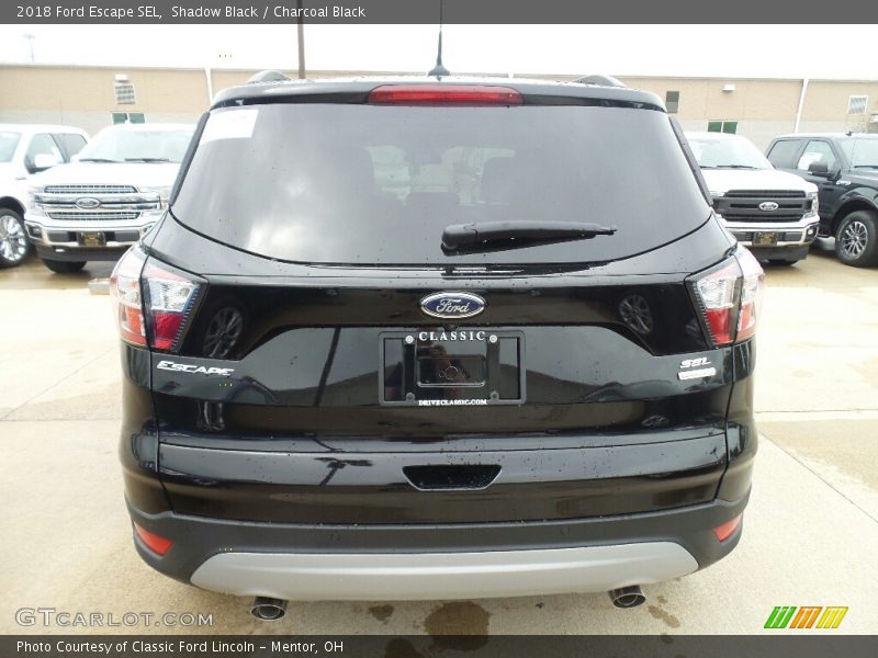 Shadow Black / Charcoal Black 2018 Ford Escape SEL