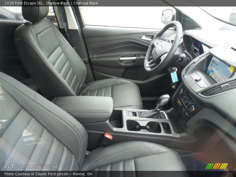 Shadow Black / Charcoal Black 2018 Ford Escape SEL