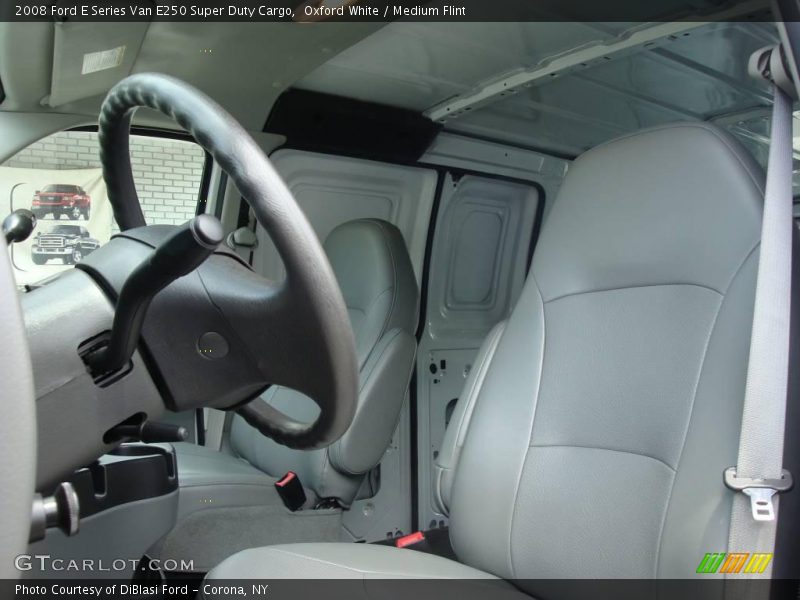 Oxford White / Medium Flint 2008 Ford E Series Van E250 Super Duty Cargo