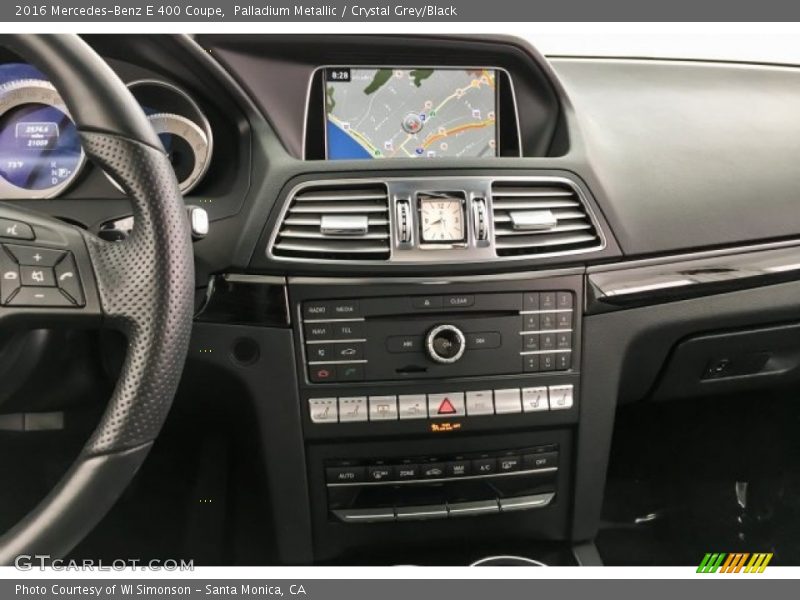 Controls of 2016 E 400 Coupe