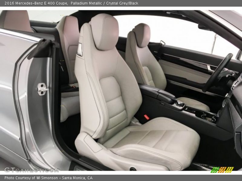  2016 E 400 Coupe Crystal Grey/Black Interior