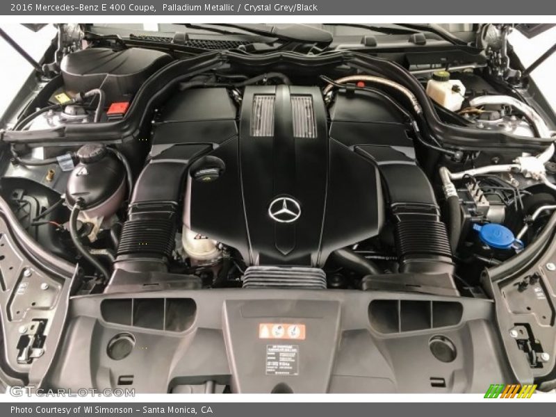  2016 E 400 Coupe Engine - 3.0 Liter DI biturbo DOHC 24-Valve VVT V6