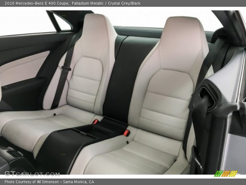 Rear Seat of 2016 E 400 Coupe