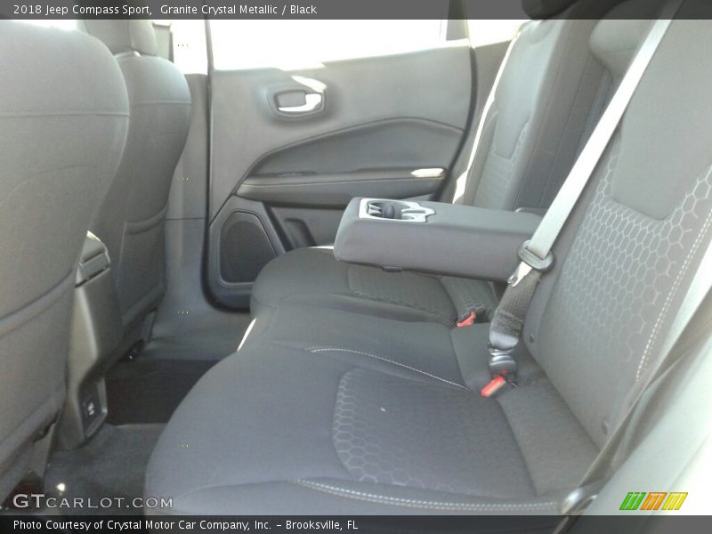 Granite Crystal Metallic / Black 2018 Jeep Compass Sport