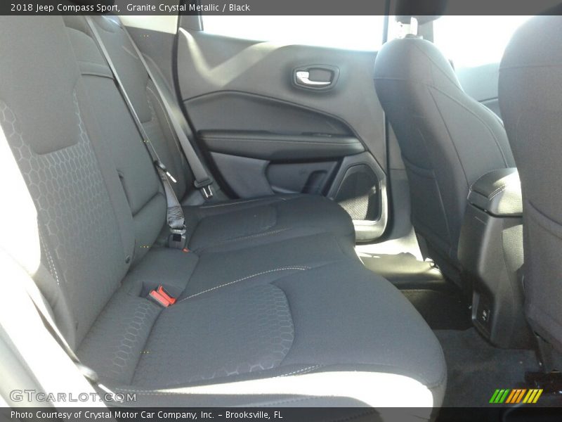 Granite Crystal Metallic / Black 2018 Jeep Compass Sport