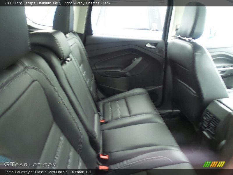 Ingot Silver / Charcoal Black 2018 Ford Escape Titanium 4WD