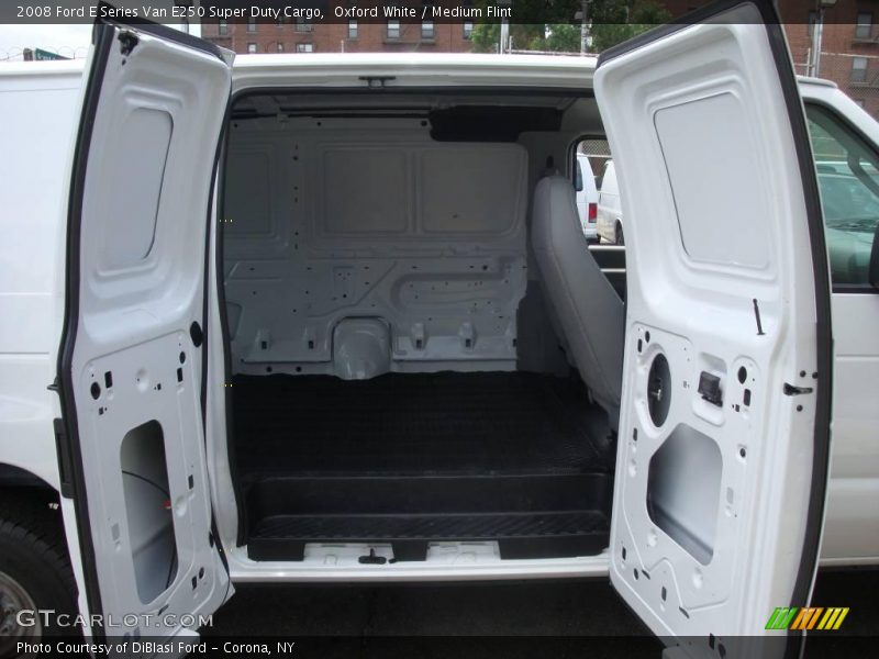 Oxford White / Medium Flint 2008 Ford E Series Van E250 Super Duty Cargo